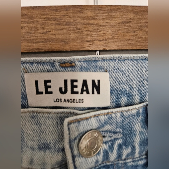 Le Jean Mia High Rise Relaxed Straight Jeans - Picture 5 of 11